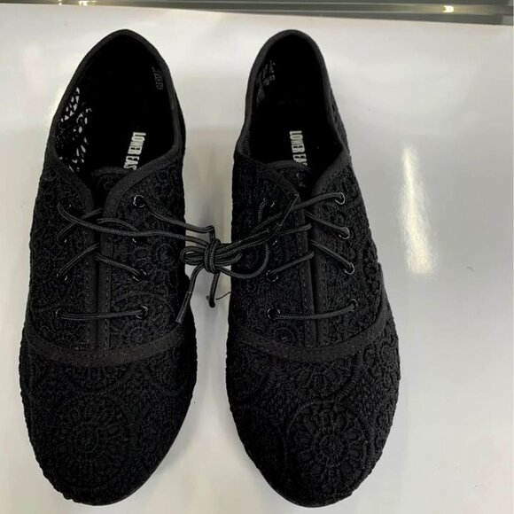Lower East side Black Lace Ballerina Shoes - NWOT Sz 8 1/2 - Picture 1 of 9
